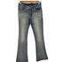 IN TOTO JEANS 00S ローライズフレアデニムパンツ ラインストーン Y2K レディース 26