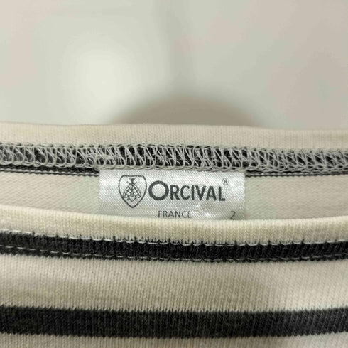 オーチバル ORCIVAL ボーダー バスクシャツ メンズ JPN:2