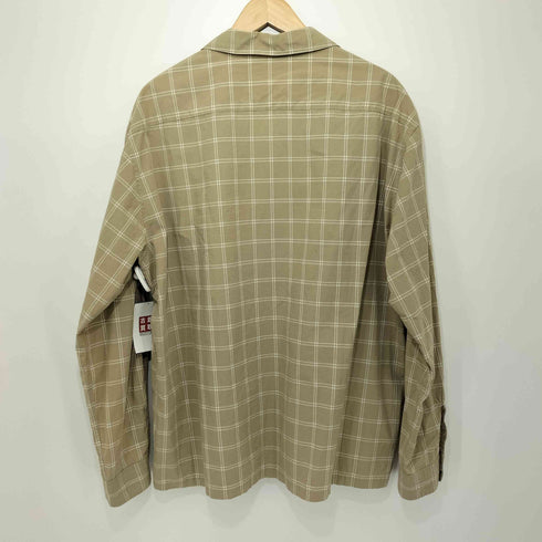 ビューティーアンドユースユナイテッドアローズ BEAUTY & YOUTH UNITED ARROWS 2018 BY タイプライター チェック ワイドフォルム シャツ メンズ JPN:XL