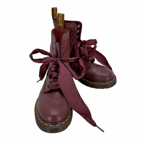 ドクターマーチン Dr.Martens 8ホール ブーツ チェリーレッド レディース
