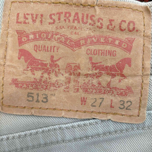 リーバイス Levis 513 ジップフライ ワークパンツ メンズ 27×32