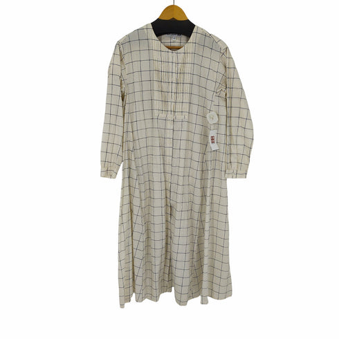 ユニクロイネスドラフレサンジュ UNIQLO INES DE LA FRESSANGE コットンツイルシャツワンピース レディース FREE