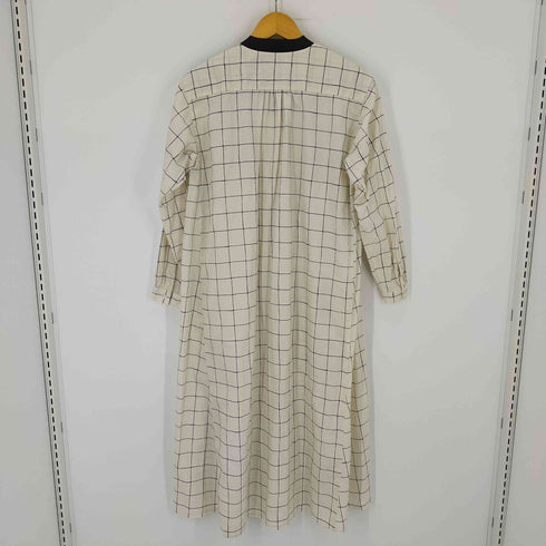 ユニクロイネスドラフレサンジュ UNIQLO INES DE LA FRESSANGE コットンツイルシャツワンピース レディース FREE