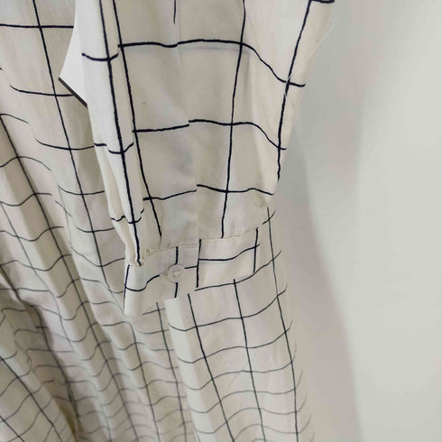 ユニクロイネスドラフレサンジュ UNIQLO INES DE LA FRESSANGE コットンツイルシャツワンピース レディース FREE