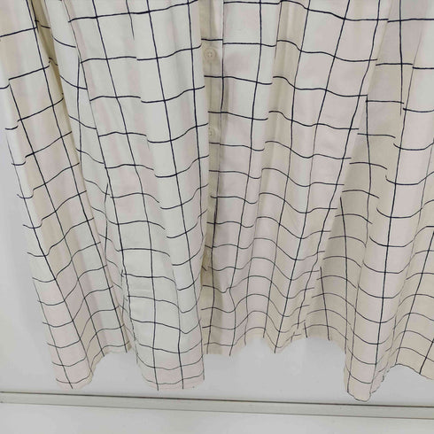 ユニクロイネスドラフレサンジュ UNIQLO INES DE LA FRESSANGE コットンツイルシャツワンピース レディース FREE