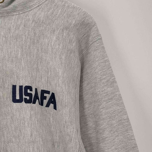 チャンピオン Champion USA製 REVERSE WEAVE トリコタグ USAFA プルオーバーパーカー メンズ import:L