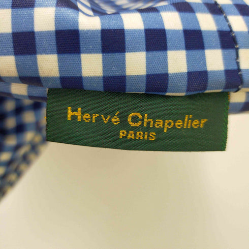 エルベシャプリエ Herve Chapelier ギンガムチェック舟形トートバッグ レディース