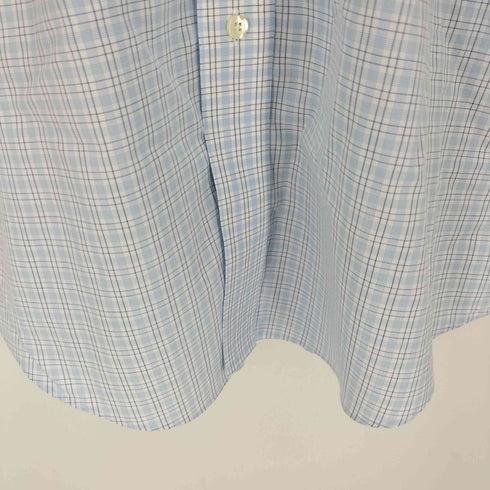 ブルックスブラザーズ BROOKS BROTHERS チェック ボタンダウン S/S シャツ メンズ 15