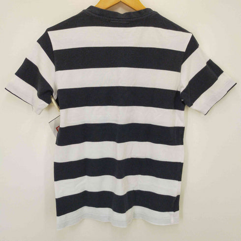 ラコステ LACOSTE CLASSIC FIT ビックボーダー Tシャツ レディース import:XS