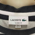 ラコステ LACOSTE CLASSIC FIT ビックボーダー Tシャツ レディース import:XS