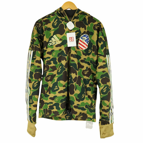 アベイシングエイプ A BATHING APE SHARK HOODIE BAPE サルカモシャークジップパーカー メンズ O