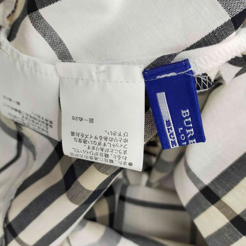 バーバリーロンドンブルーレーベル BURBERRY LONDON BLUE LABEL バーバリーチェックワンピース チュニック ノバチェック レディース 36