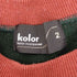 カラー kolor オーバーサイズスウェット メンズ JPN:2