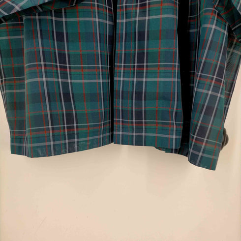 カラー kolor PVC切替チェック コート メンズ JPN:2