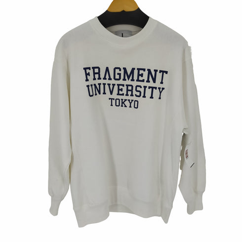 フラッグメント FRAGMENT UNIVERSITY FRGMT UNV C/N SWEAT クルーネックスウェット メンズ import:L