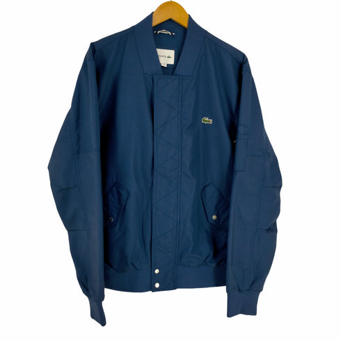 ラコステ LACOSTE 軽量 テクスチャライズド コットン ボンバージャケット メンズ import:L