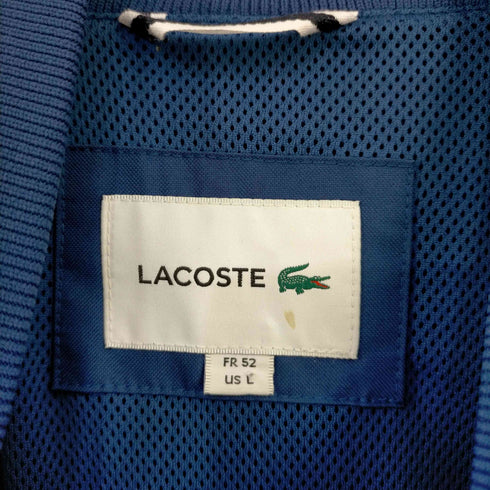 ラコステ LACOSTE 軽量 テクスチャライズド コットン ボンバージャケット メンズ import:L