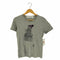 エデュケーションフロムヤングマシーン education from young machine フロントプリント クルーネックTシャツ メンズ JPN:2