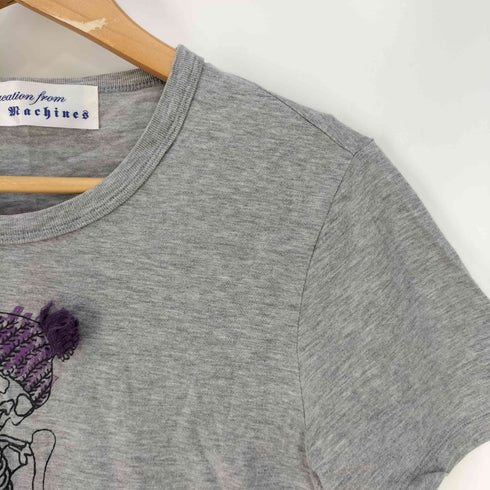 エデュケーションフロムヤングマシーン education from young machine フロントプリント クルーネックTシャツ メンズ JPN:2