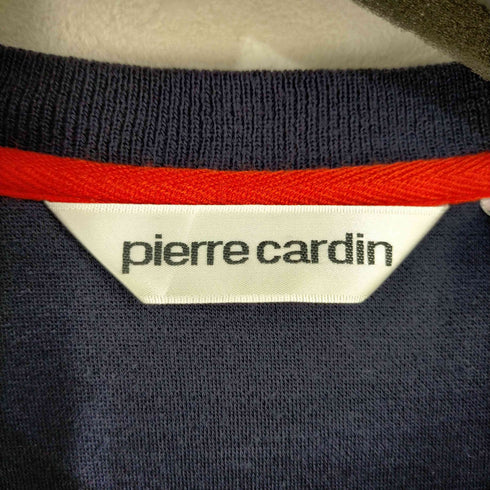 ピエールカルダン pierre cardin 90s フロントビッグポケット ポリレーヨンコットン マルチカラー ラグランスウェット メンズ import:XL