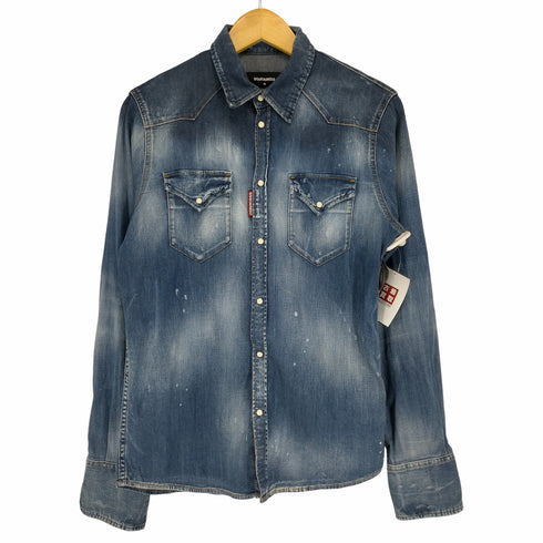 ディースクエアード DSQUARED2 21SS Shirt Untucked Western メンズ JPN:46