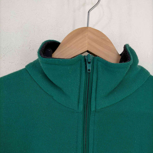 ピューリタン PURITAN 90s 裏起毛 マルチカラーボーダー ハーフジップスウェット メンズ import:L