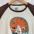 US RAGS USA製 パイル地 七分袖クルーネックTシャツ レディース import:S