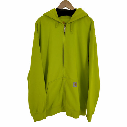 カーハート Carhartt MIDWEGHT FULL-ZIP SWEATSHIRT ビタミンカラー ジップアップフーディ メンズ import:XL
