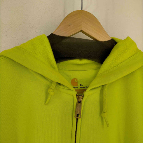 カーハート Carhartt MIDWEGHT FULL-ZIP SWEATSHIRT ビタミンカラー ジップアップフーディ メンズ import:XL