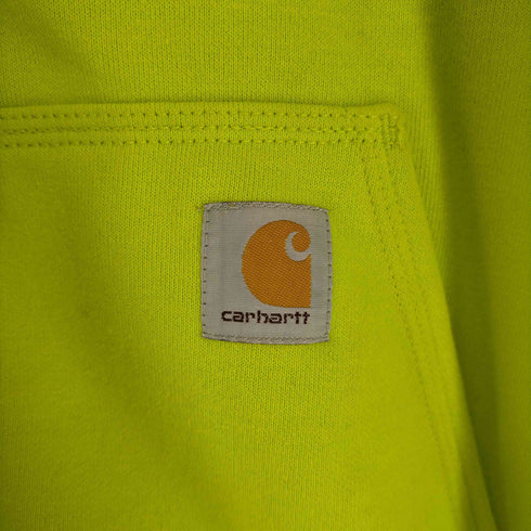 カーハート Carhartt MIDWEGHT FULL-ZIP SWEATSHIRT ビタミンカラー ジップアップフーディ メンズ import:XL