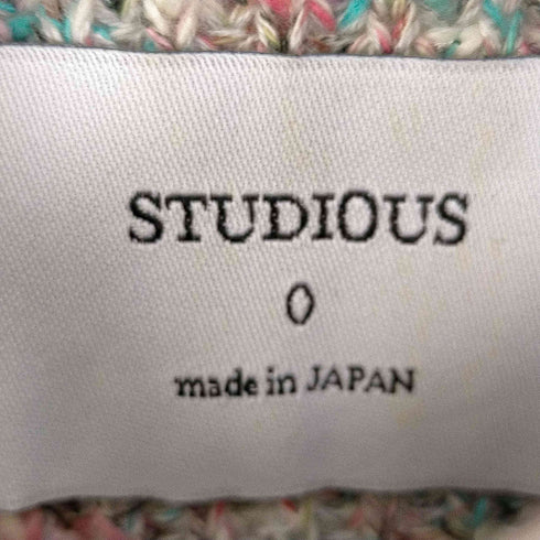 ステュディオス STUDIOUS 畔編みハイネックニット レディース JPN:0