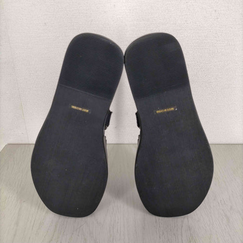 オゥバニスター aubannister グルカ/ 厚底 スクエア スポーツ フラット サンダル レディース JPN:M
