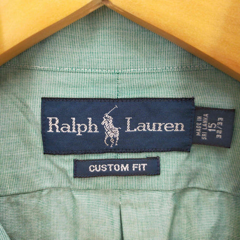 ラルフローレン RALPH LAUREN CUSTOM FIT ポニー刺繍B/Dシャツ メンズ 15