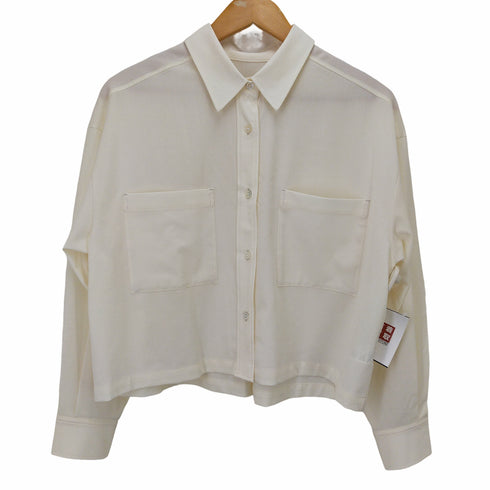 ユナイテッドアローズグリーンレーベルリラクシング UNITED ARROWS green label relaxing クロップドシャツ レディース FREE