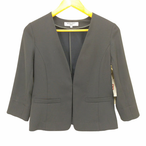 ナチュラルビューティーベーシック NATURAL BEAUTY BASIC ポリエステルドビーノーカラージャケット レディース JPN:S