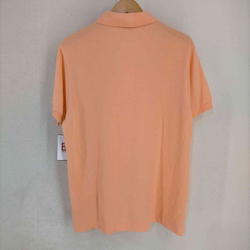 シュミーズ ラコステ CHEMISE LACOSTE 90s フロントロゴワッペン コットンS/Sポロシャツ メンズ JPN:4