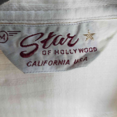 スターオブハリウッド STAR OF HOLLYWOOD パリス・コットン オープンカラーシャツ 開襟 メンズ import:M