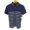 ポロラルフローレン POLO RALPH LAUREN CUSTOM FIT ボーダーS/S ポロシャツ スモールポニー刺繍 メンズ import:M