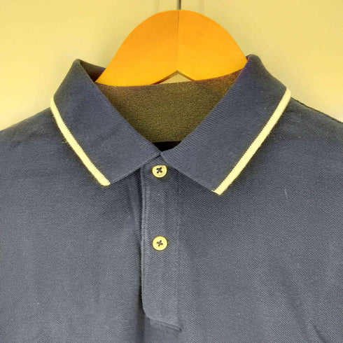 ポロラルフローレン POLO RALPH LAUREN CUSTOM FIT ボーダーS/S ポロシャツ スモールポニー刺繍 メンズ import:M