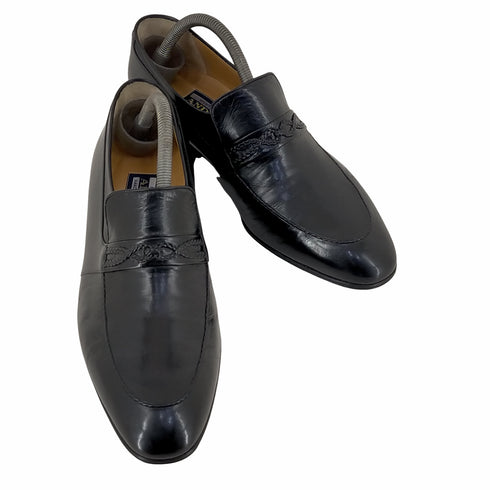 ANDREA MADE IN ITALY ロープデザインコインローファー メンズ UK:7