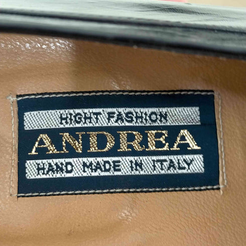 ANDREA MADE IN ITALY ロープデザインコインローファー メンズ UK:7