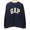 ギャップ Gap フロントロゴワッペンクルーネックスウェット メンズ M