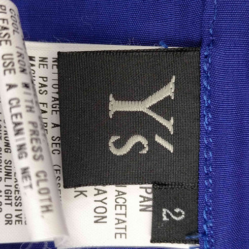 ワイズ Ys シルク混 ノースリーブワンピース レディース JPN:2