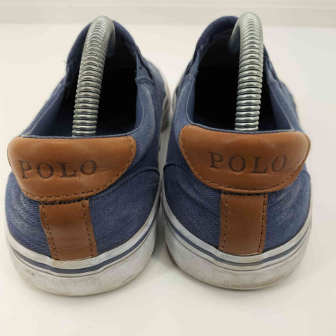 ポロバイラルフローレン Polo by RALPH LAUREN ポニー刺繍 ラバーソールスリッポン メンズ US:8
