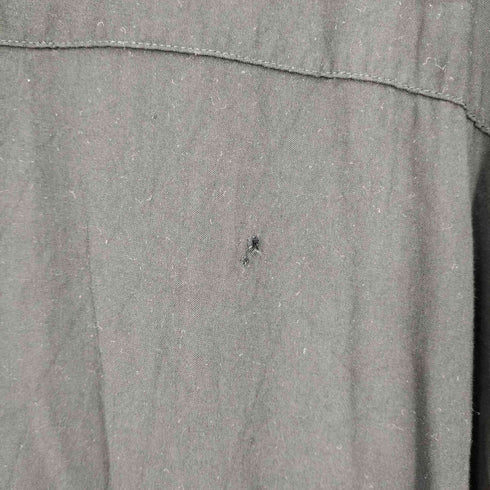 ピエールカルダン pierre cardin レーヨン バンドカラーシャツ メンズ import:L