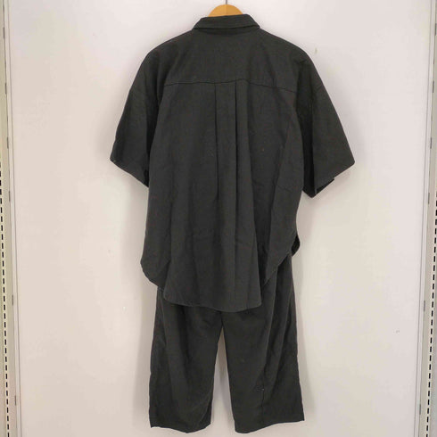 ミュエータ MUHET コットンリネン シャツ&ワイドパンツ セットアップ レディース M