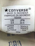 コンバースオールスター CONVERSE ALLSTAR シャーク ソール ローカット スニーカー レディース JPN:22.5