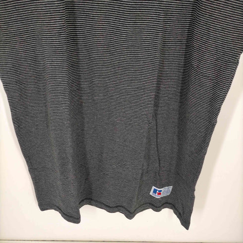 ラッセルアスレチック RUSSELL ATHLETIC ボーダー tシャツワンピース レディース FREE