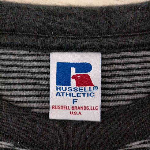 ラッセルアスレチック RUSSELL ATHLETIC ボーダー tシャツワンピース レディース FREE