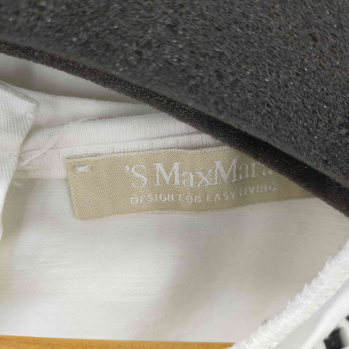 エスマックスマーラ S Max Mara ストーン装飾 S/Sブラウス レディース 42